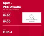 Ajax-PEC 2 kaarten zuid 2 vak 428, Twee personen, September