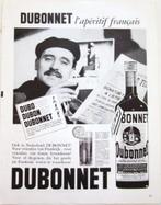 9 vintage advertenties reclames Dubonnet drank 60-70 drank, Verzenden, Gebruikt, Gebruiksvoorwerp