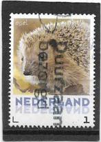 Nederland 1 Kaderzegel - Egel, Postzegels en Munten, Verzenden, Na 1940, Gestempeld