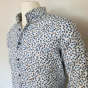 Thomas Maine shirt - overhemd 2 ply cotton - Italian Fabric 