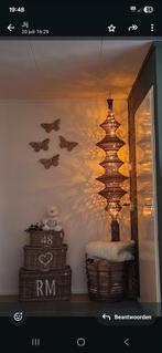 Fishnet gehaakt  hanglamp bohemian, Ophalen of Verzenden, Nieuw, Minder dan 50 cm