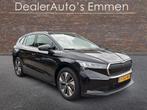 Skoda Enyaq iV 80 ECC LMV NAVIGATIE CRUISE, Auto's, Skoda, Automaat, Gebruikt, 80 kWh, Zwart
