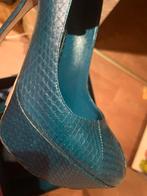 New- Sergio Rossi -Lux Pump in Petrol green/maat 40, Kleding | Dames, Schoenen, Ophalen of Verzenden, Nieuw, Groen