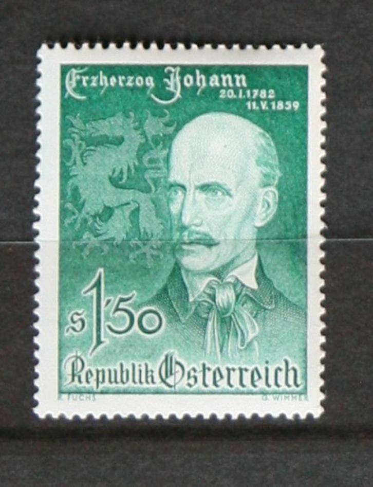 Postzegel Oostenrijk 11-5-1959, Postzegels en Munten, Postzegels | Europa | Oostenrijk, Postfris, Ophalen of Verzenden