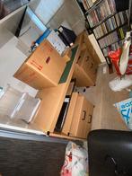 Bureau met lades - 78x150x59 cm, Huis en Inrichting, Bureaus, Ophalen, Gebruikt, Bureau