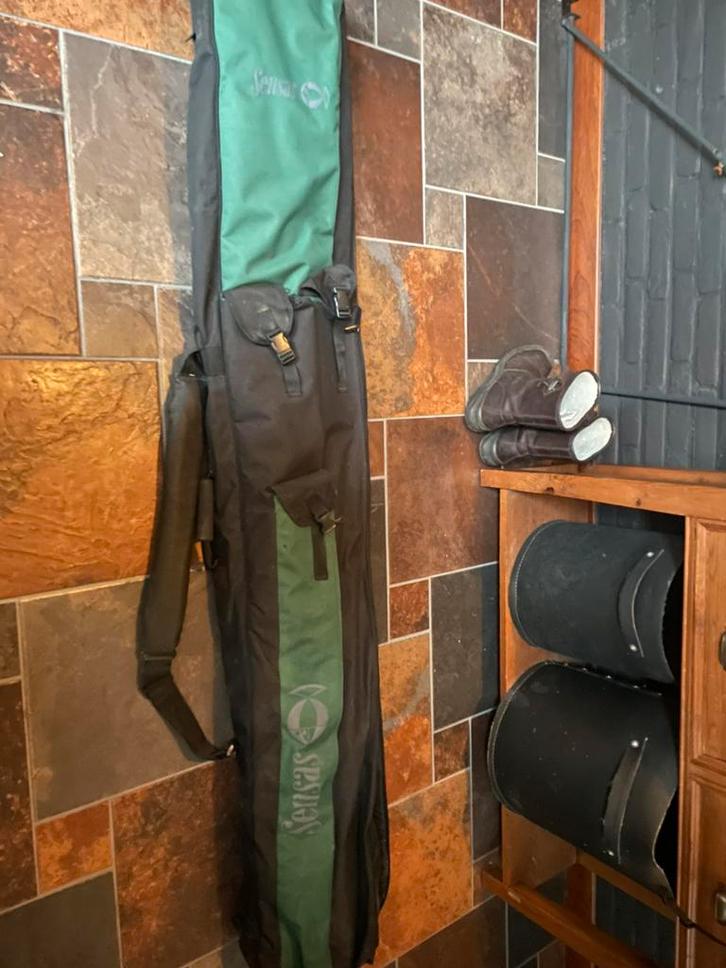 Sensas 704 13m vaste stok, Watersport en Boten, Hengelsport | Witvissen, Zo goed als nieuw, Vaste hengel, Ophalen