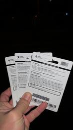 60 euros in steam gift cards, 3 cards of 20 euros each one., Spelcomputers en Games, Games | Pc, 1 speler, Nieuw, Eén computer