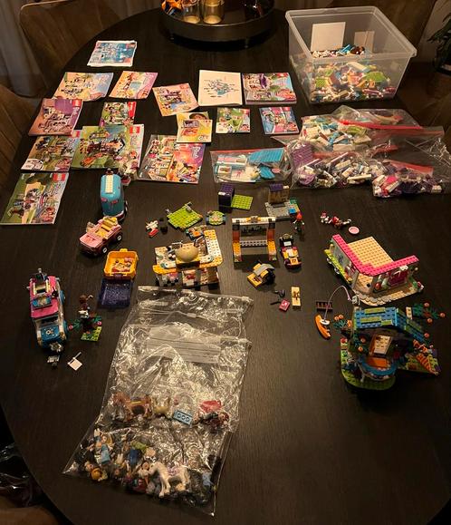 Lego Friends partij, Kinderen en Baby's, Speelgoed | Duplo en Lego, Gebruikt, Lego, Losse stenen, Ophalen of Verzenden