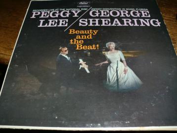 Peggy Lee / George Shearing ‎ Beauty And The Beat! LP 1959 beschikbaar voor biedingen