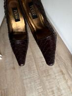Hoge hakken pumps maat 37(high heels,stiletto's,naaldhakken), Pumps, Bruin, Gianfranco Ferre, Ophalen of Verzenden