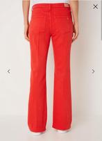 Studio Anneloes Sailer flared flair spijkerbroek S rood, Kleding | Dames, Spijkerbroeken en Jeans, Ophalen of Verzenden, Zo goed als nieuw