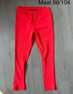 Neon oranje legging, maat 98/104, Ophalen of Verzenden, Zo goed als nieuw, Meisje, Broek
