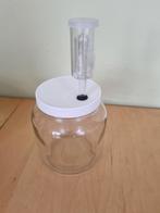 Grote fermentatiepot met waterslot en gewicht. Fermenteren., Huis en Inrichting, Ophalen, Zo goed als nieuw