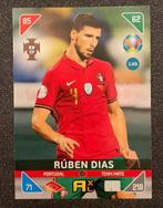 Panini EURO 2020    RÚBEN DÍAS    PORTUGAL, Ophalen of Verzenden, Zo goed als nieuw, Plaatje