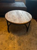 Mangohouten salontafel, Ophalen, Gebruikt, 100 tot 150 cm, 50 tot 100 cm