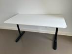 IKEA Bureau - Wit met Zwart Onderstel, Ophalen