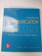 Introducing Communication Theory 7th edition, Ophalen of Verzenden, Zo goed als nieuw, WO