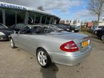 Mercedes-Benz CLK-klasse Cabrio 320 Elegance Automaat Inruil, Auto's, Achterwielaandrijving, Gebruikt, Zwart, Cabriolet