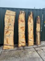 4 x eiken schaaldelen voor 150 voor alle 4, Tuin en Terras, Palen, Balken en Planken, Ophalen, Zo goed als nieuw, 250 cm of meer