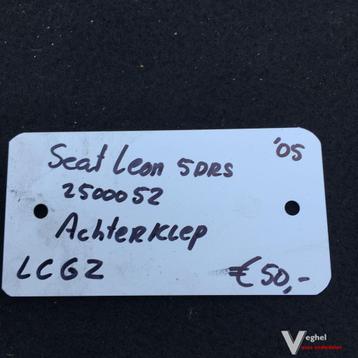 Seat Leon 2.0 fsi 5 drs 2005 2500052 Achterklep  LC9Z beschikbaar voor biedingen