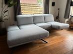 Baenks zitcombinatie met longchair als nieuw, Ophalen, Zo goed als nieuw, Stof