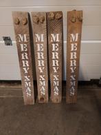 Kerst wandborden - Houten decoratie, Ophalen, Nieuw