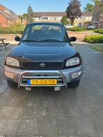 Toyota Funcruiser 2.0 I Rav4 Softtop 4WD 2001 Zwart, Origineel Nederlands, Te koop, Benzine, 4 stoelen