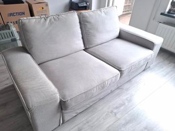 Grijze orsta kivik ikea 2 zits bank - afbeelding 4