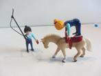 PLAYMOBIL Country Voltigeteam met paard - 6933 acrobaten, Ophalen of Verzenden, Gebruikt, Los playmobil