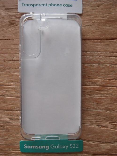 Transparant siliconen bescherm hoes case cover Samsung S22, Telecommunicatie, Mobiele telefoons | Hoesjes en Frontjes | Samsung