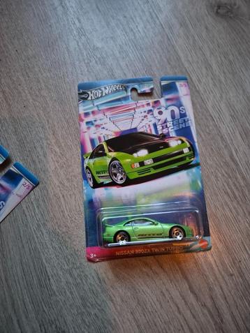 Hot Wheels 90s Street Scene Green Nissan 300ZX Twin Turbo beschikbaar voor biedingen