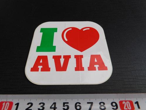stickers i love AVIA, Verzamelen, Stickers, Zo goed als nieuw, Overige typen, Ophalen