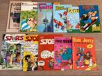 Stripboeken Kuifje Sjors Popeye Yogi beer Asterix Woody, Gelezen, Ophalen of Verzenden, Meerdere stripboeken