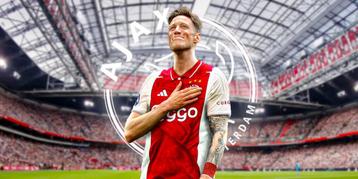 Gezocht matchworn Ajax shirt Wout Weghorst,wedstrijdgedragen beschikbaar voor biedingen