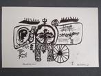Rob Schotsman lithografie Beatleoor Beatles 1966, Verzenden