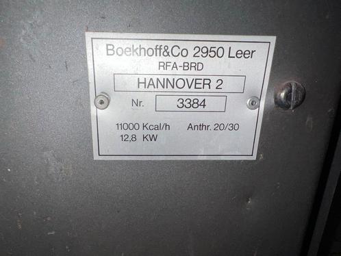 Boehkhoff & Co Hannover 2 Houtkachel, Huis en Inrichting, Kachels, Gebruikt, Vrijstaand, Houtkachel, Hout, Ophalen of Verzenden