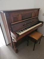 Piano, Muziek en Instrumenten, Piano's, Ophalen, Gebruikt, Bruin, Piano