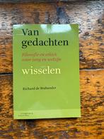 Van gedachten wisselen - schoolboek, Ophalen of Verzenden, Gelezen, Wijsbegeerte of Ethiek