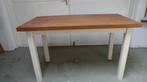 Hardhouten tafel 70x130, 50 tot 100 cm, 100 tot 150 cm, Rechthoekig, Eikenhout