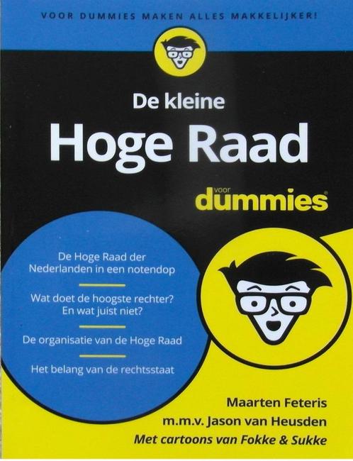 De kleine Hoge Raad voor Dummies -- Met cartoons, Boeken, Politiek en Maatschappij, Zo goed als nieuw, Maatschappij en Samenleving