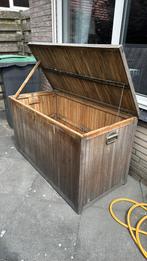 Opbergkist voor tuinkussens, Tuin en Terras, Ophalen of Verzenden, Gebruikt, Hout