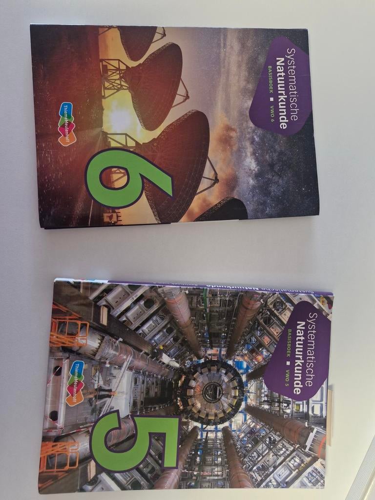 Natuurkunde boeken vwo 5 en vwo 6, Ophalen of Verzenden