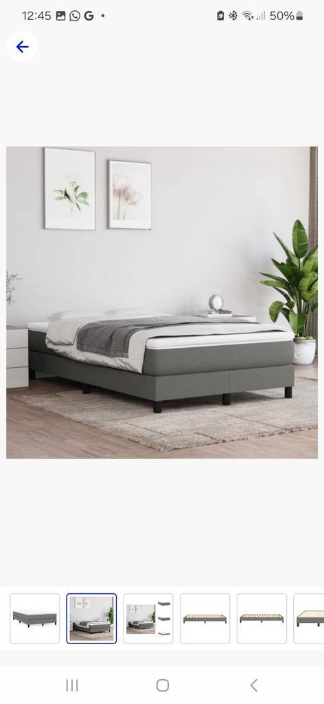 Twijfelaar Boxspring Bedframe 120x200, Huis en Inrichting, Slaapkamer | Bedden, Nieuw, Twijfelaar, 120 cm, Ophalen