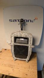 Schotelantenne met tv, Caravans en Kamperen, Kampeeraccessoires, Ophalen, Gebruikt