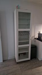 Ikea kast met wijnrek, glazen planken en gewone planken, Huis en Inrichting, Ophalen, Gebruikt, 200 cm of meer, 50 tot 100 cm