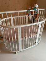 Stokke Sleepi mini+extension (incl mattress, accessories), Kinderen en Baby's, Ophalen, Zo goed als nieuw