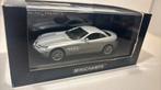 Mercedes benz slr McLaren coupe grey minichamps 1.43, Ophalen of Verzenden, A, A, A