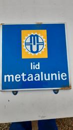 Metaalunie Reclamebord., Ophalen of Verzenden, Reclamebord