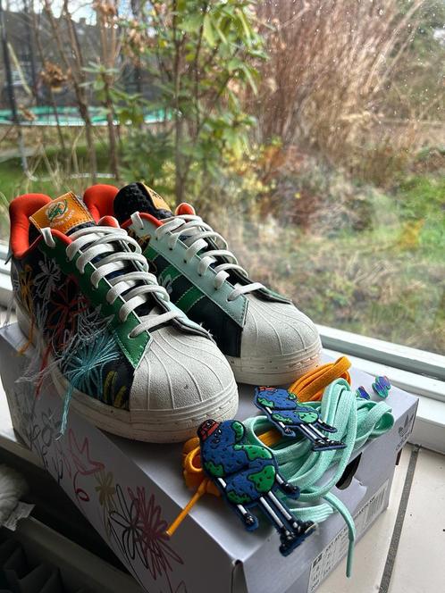 Adidas superstar Sean Wotherspoon maat 41 1/3, Kleding | Heren, Schoenen, Zo goed als nieuw, Sneakers of Gympen, Overige kleuren