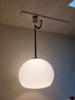 Vintage verstelbare bollamp  hanglamp, Ophalen, Zo goed als nieuw, Minder dan 50 cm